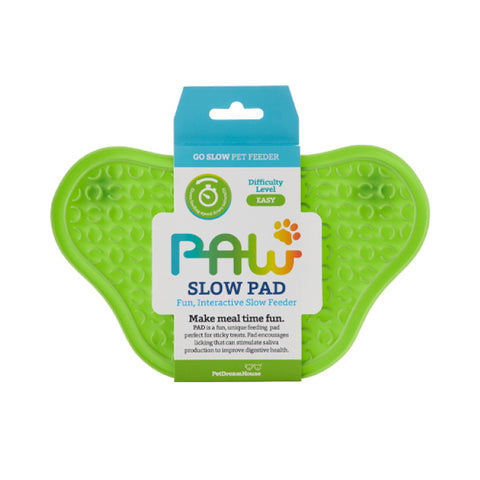 PAW Lick Pad Slow Feeder & Anti-Anxiety Food Mat - Green