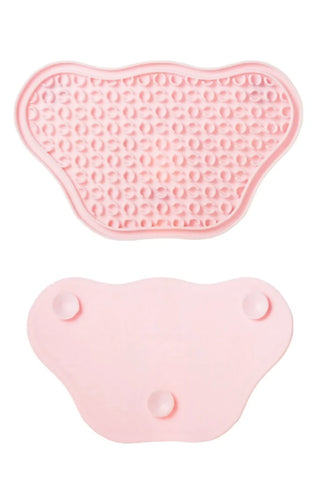 PAW Lick Pad Slow Feeder & Anti-Anxiety Food Mat - Baby Pink