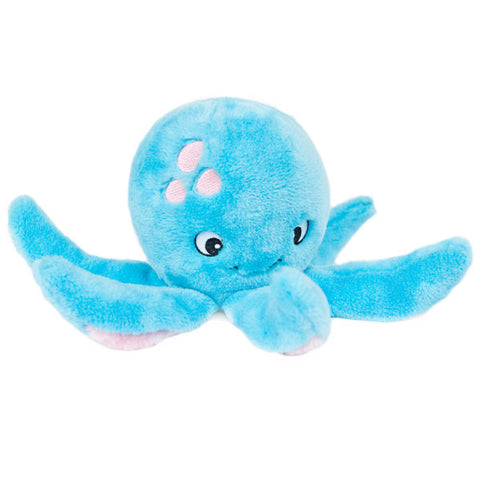 Zippy Paws Grunterz Plush Oscar the Octopus Dog Toy