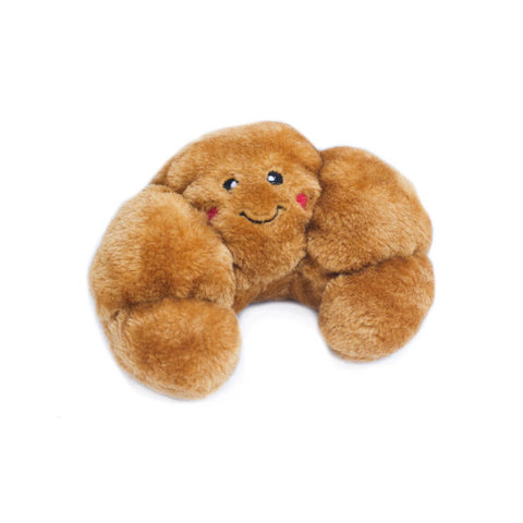 Zippy Paws NomNomz Croissant Dog Toy